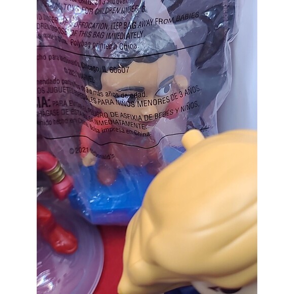 2023 McDONALD'S Disney The Marvels Super Heroes Set From Display  10 Toy Bundle - Picture 7 of 10